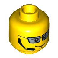 Lego hlava, žlutá (4528205)